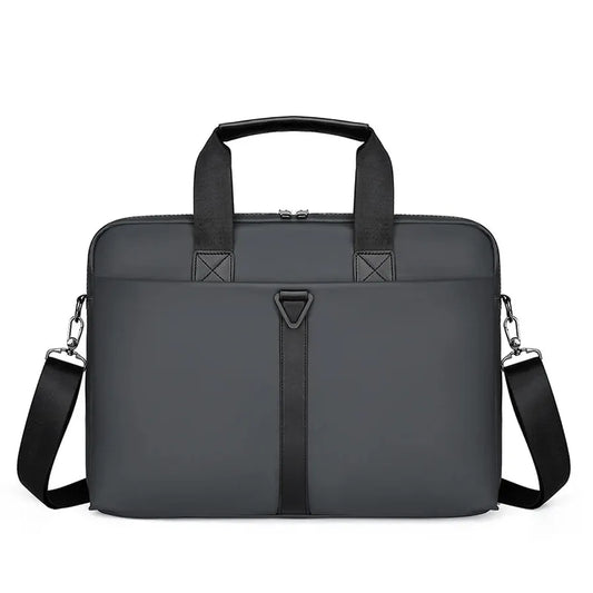JMT-510538 Custom Logo Waterproof Nylon PU Vintage Anti-Friction Briefcase for Travel and Business