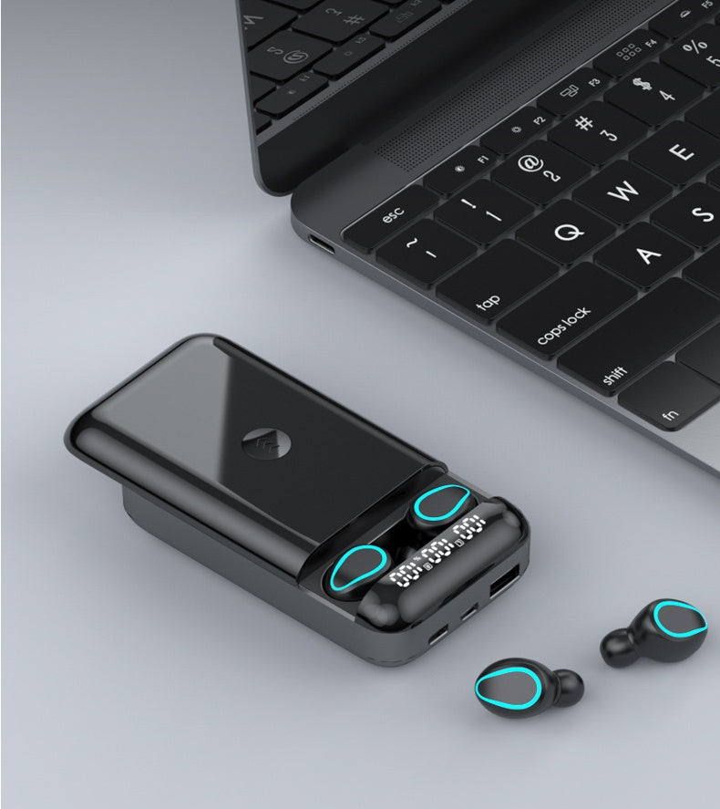 JMT-510858 Invisible In-Ear Wireless Bluetooth Headset for Sports and Gaming with Multi-Point Connection