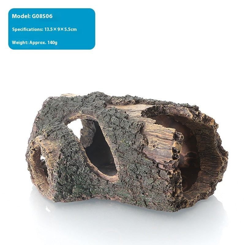 JMT-511050 Resin Aquarium Landscape Decoration with Wood Debris for Fish Tanks