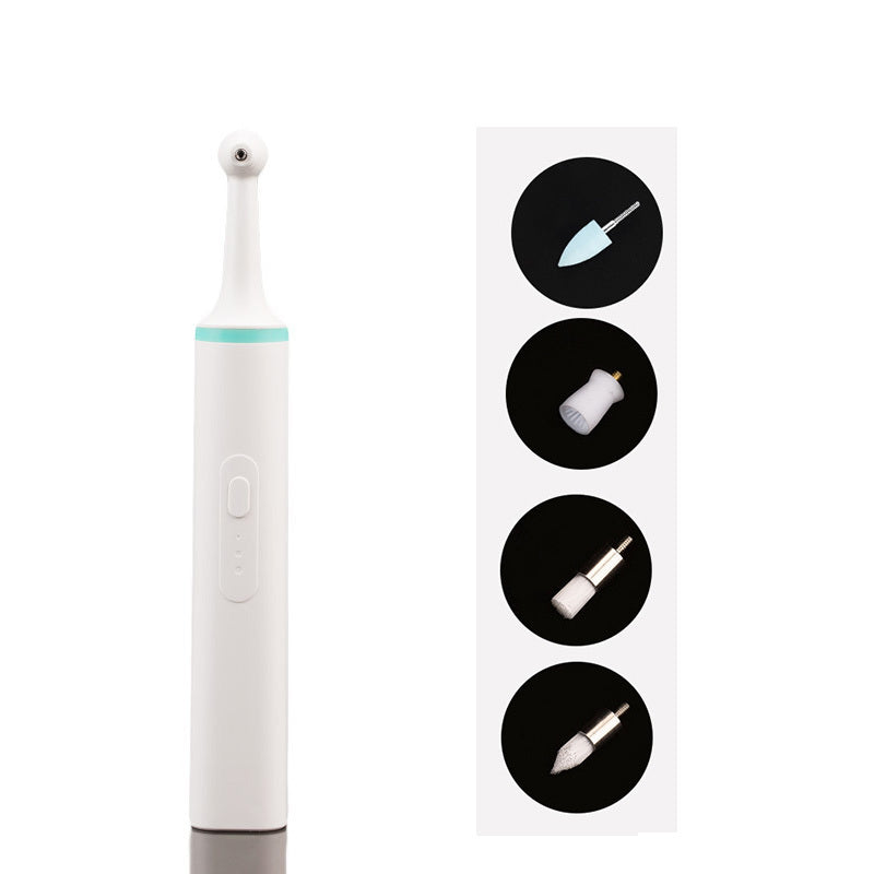 JMT-511498 Electric Pet Tooth Polisher with Interchangeable Brush Heads and Dual Power Options