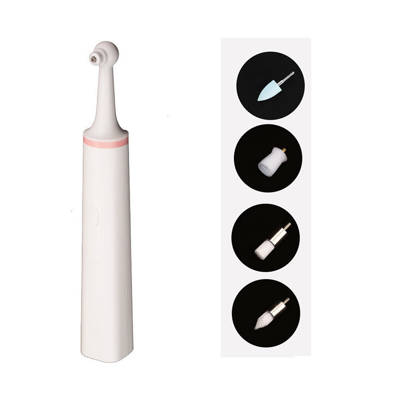 JMT-511498 Electric Pet Tooth Polisher with Interchangeable Brush Heads and Dual Power Options