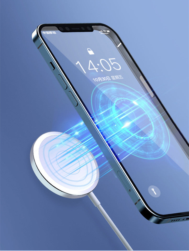 JMT-511562 Magnetic Wireless Charger for iPhone with 15W Fast Charging, USB Connection, 1m Cable