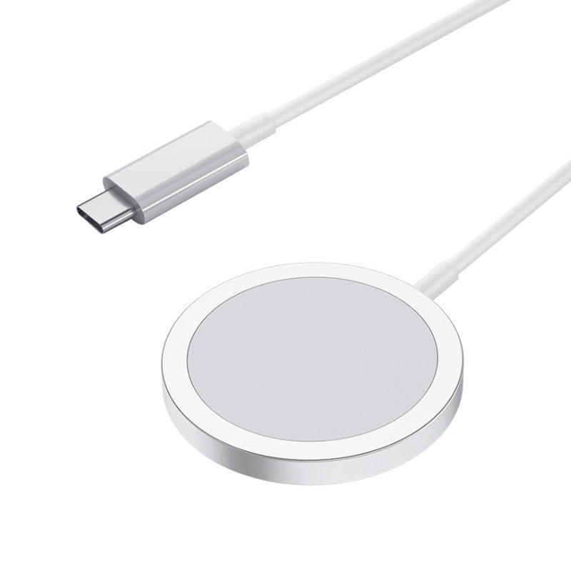 JMT-511562 Magnetic Wireless Charger for iPhone with 15W Fast Charging, USB Connection, 1m Cable