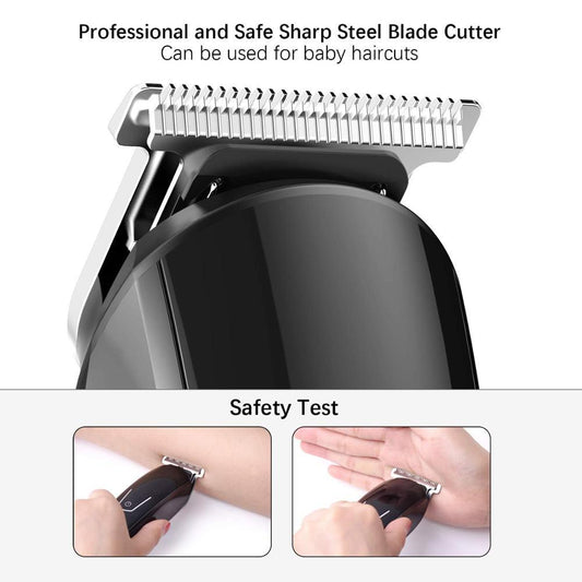 JMT-512266 Electric Hair Clipper and Shaver with USB Charging and Push Button Control