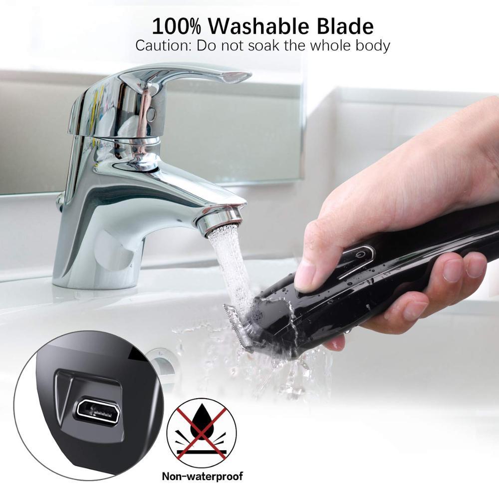 JMT-512266 Electric Hair Clipper and Shaver with USB Charging and Push Button Control