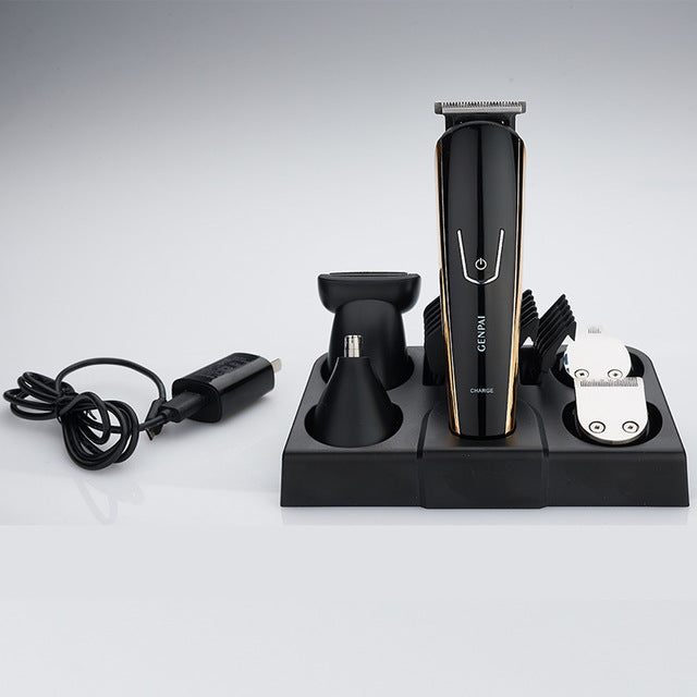 JMT-512266 Electric Hair Clipper and Shaver with USB Charging and Push Button Control