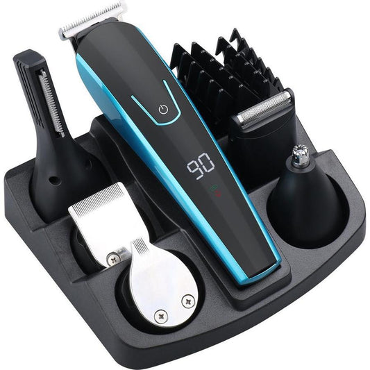 JMT-512266 Electric Hair Clipper and Shaver with USB Charging and Push Button Control