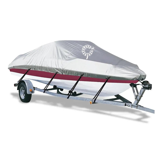 JMT-512650 900D Oxford Cloth Waterproof UV Resistant Boat Cover with Adjustable Straps