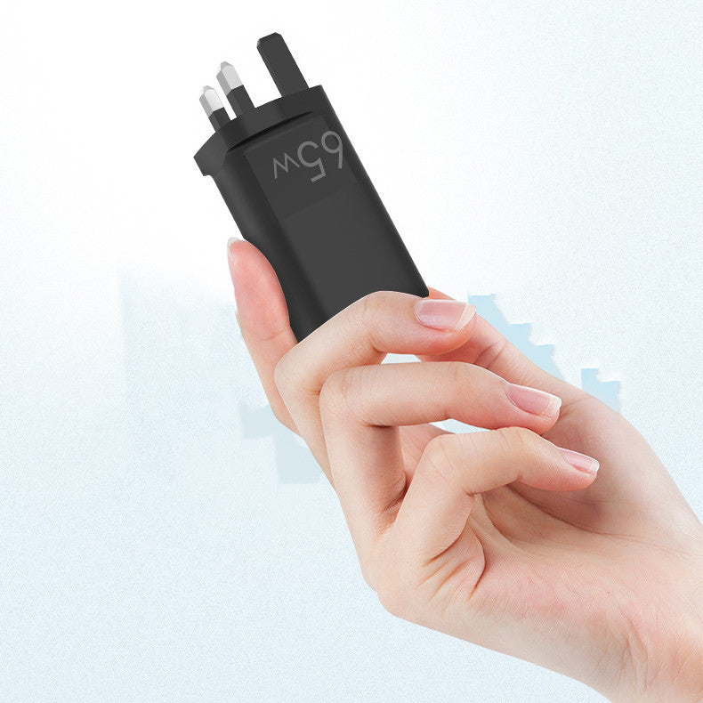 JMT-512714 GaN 65W Gallium Nitride USB-C Charger for Laptops and Mobile Devices
