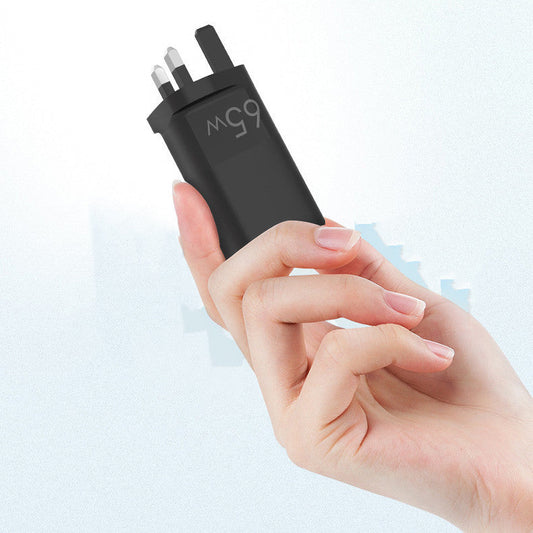 JMT-512714 GaN 65W Gallium Nitride USB-C Charger for Laptops and Mobile Devices