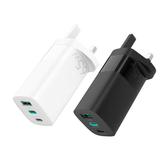 JMT-512714 GaN 65W Gallium Nitride USB-C Charger for Laptops and Mobile Devices