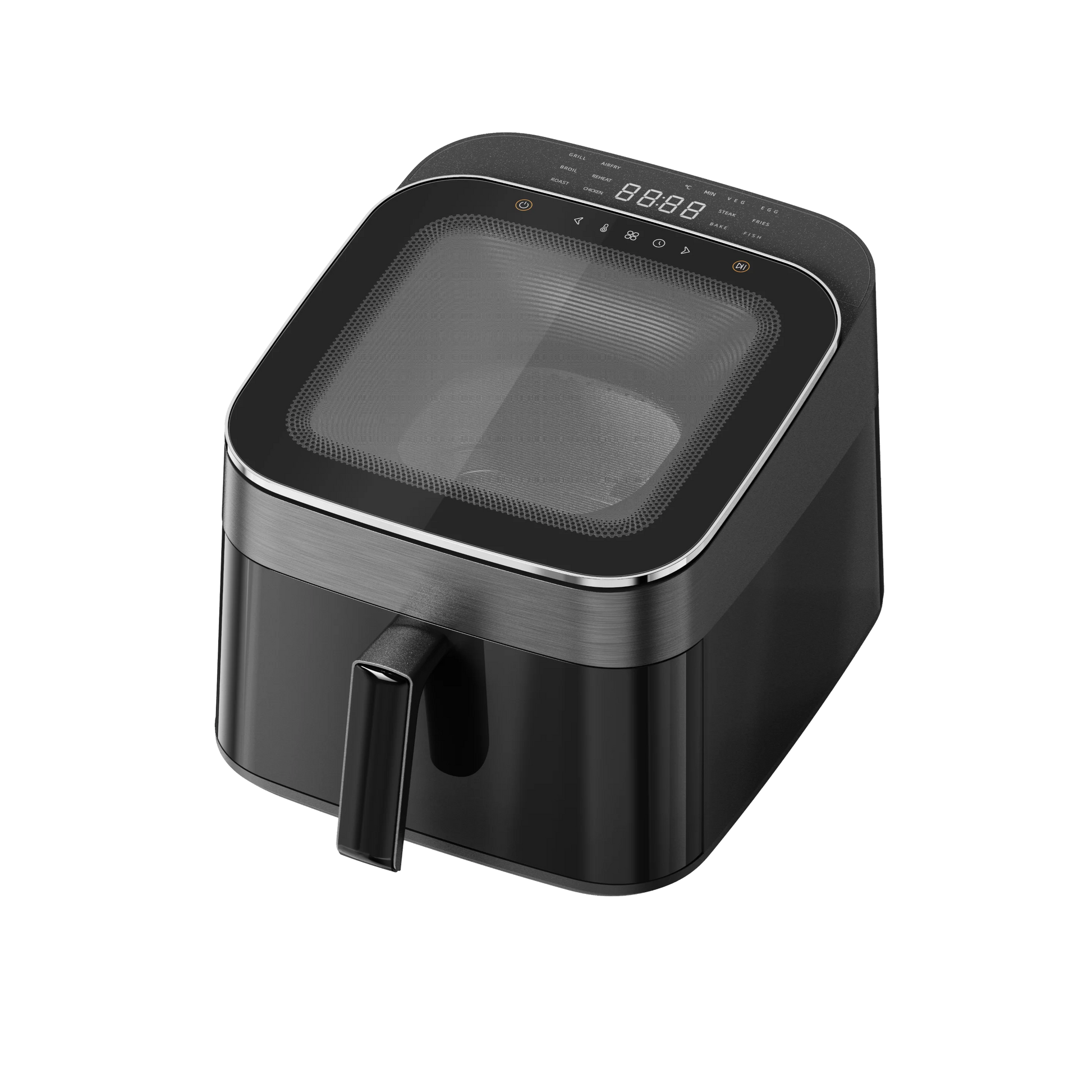 JMT-512778 6.5L Air Fryer with Clear Lid and 1700W Rapid Airflow for Roasting and Baking
