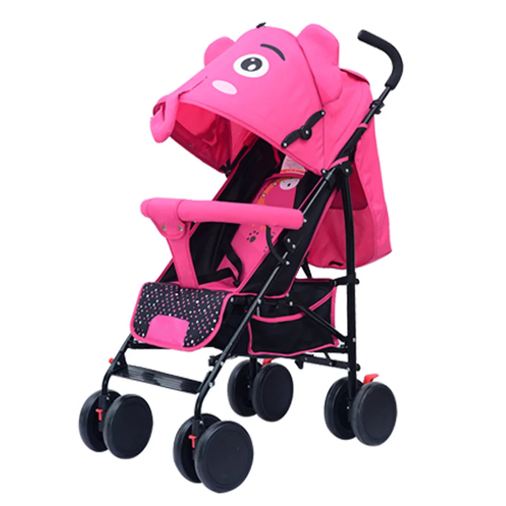 JMT-513034 Lightweight Foldable Stroller for Infants - Portable Safety Baby Buggy for Travel