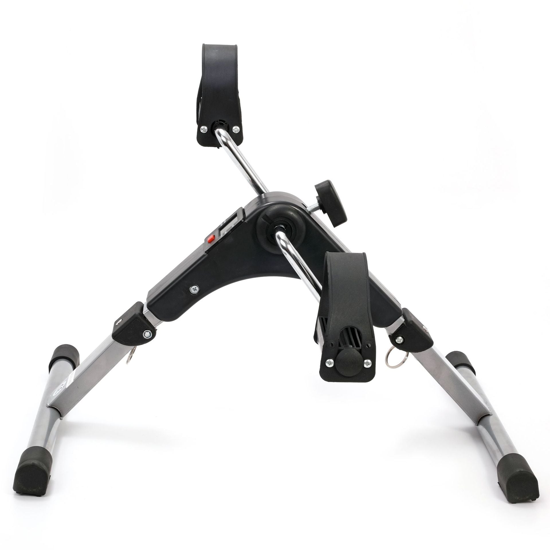 JMT-513098 Compact Folding Indoor Cycling Stepper with LCD Display and Adjustable Resistance