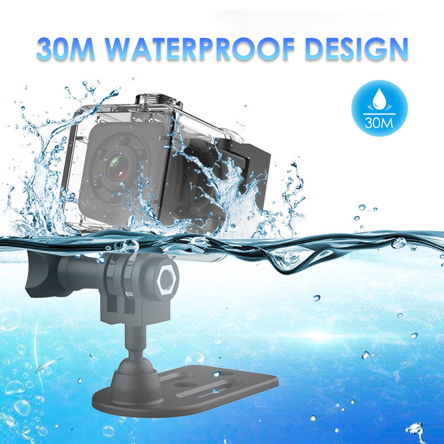 JMT-513098 Waterproof Sports Camera SQ29 for Adventure Photography and Action Shots
