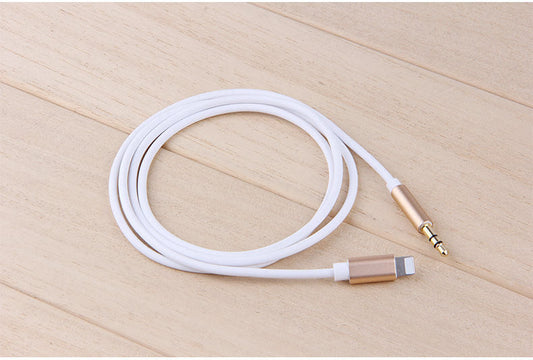 JMT-513354 Apple-Compatible Lightning to 3.5mm AUX Audio Cable for iPhone 7 and Vehicles