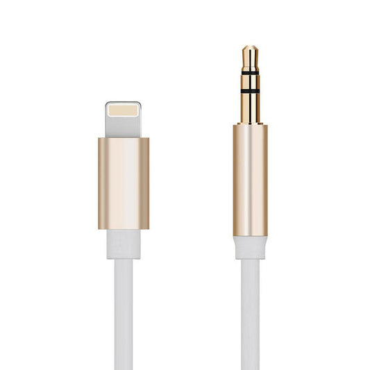 JMT-513354 Apple-Compatible Lightning to 3.5mm AUX Audio Cable for iPhone 7 and Vehicles