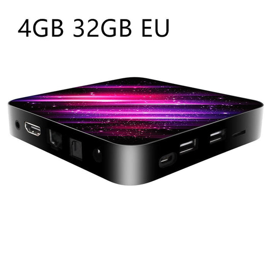 JMT-513354 Dual Band WiFi Android Network Streaming Box with 6K Resolution and Bluetooth Capability