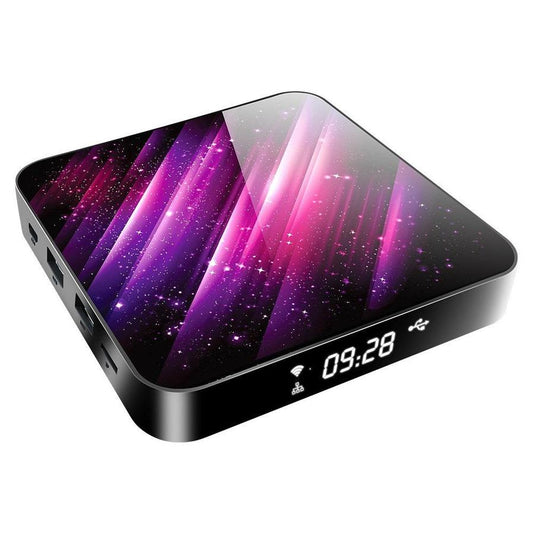 JMT-513354 Dual Band WiFi Android Network Streaming Box with 6K Resolution and Bluetooth Capability