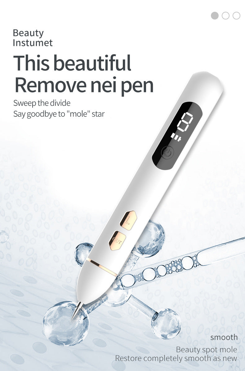 JMT-513418 LCD Nevus Pen - Dual-Use Freckle Removal Device with 5 Power Settings
