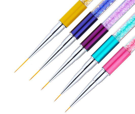 JMT-513482 Acrylic Nail Art Liner Brush for French Lines - Various Sizes Available