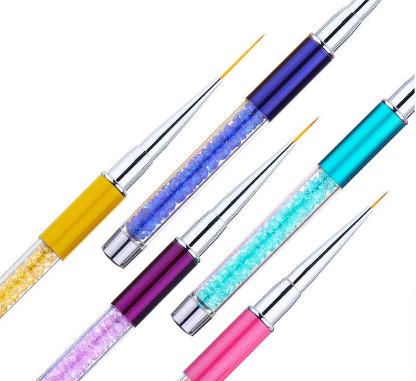 JMT-513482 Acrylic Nail Art Liner Brush for French Lines - Various Sizes Available