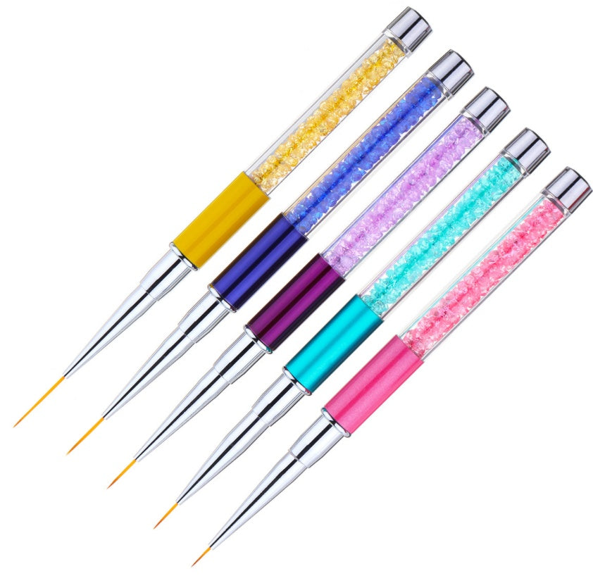 JMT-513482 Acrylic Nail Art Liner Brush for French Lines - Various Sizes Available