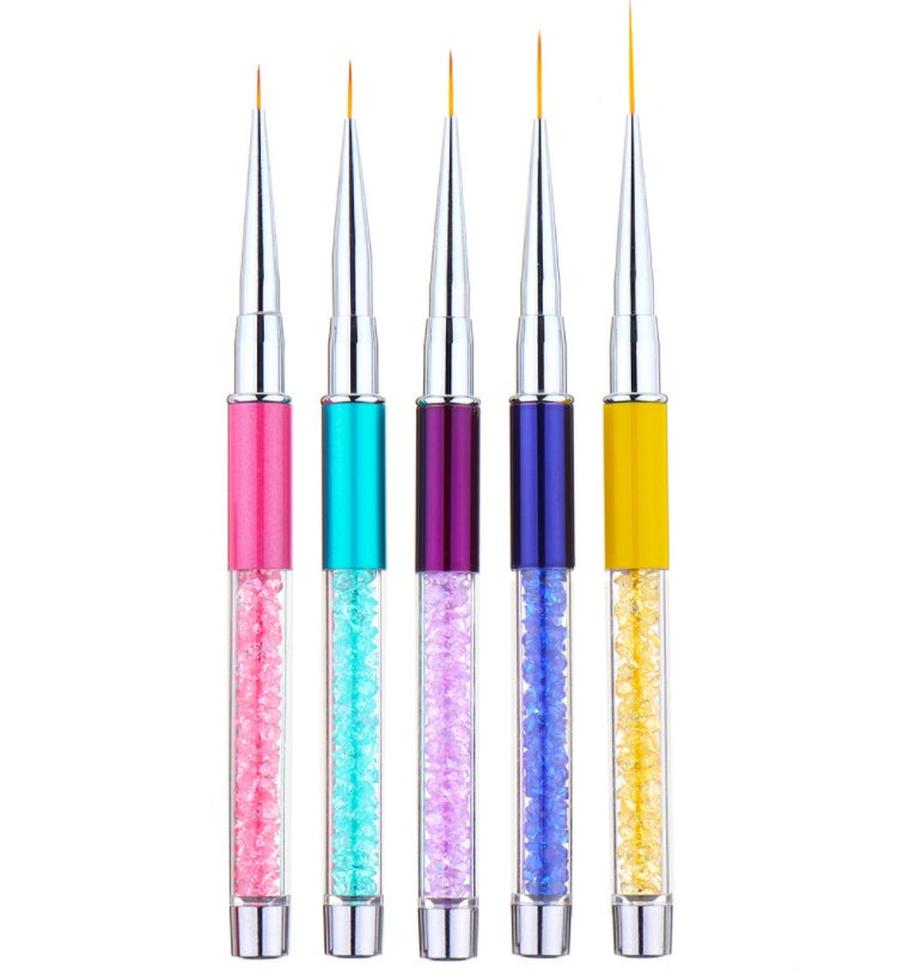 JMT-513482 Acrylic Nail Art Liner Brush for French Lines - Various Sizes Available