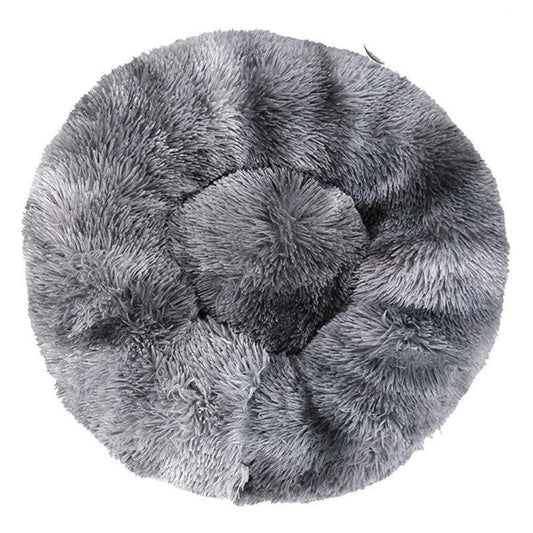 JMT-513482 Cozy Tie-Dye Plush Cat Nest for Winter Comfort - Available in Multiple Sizes