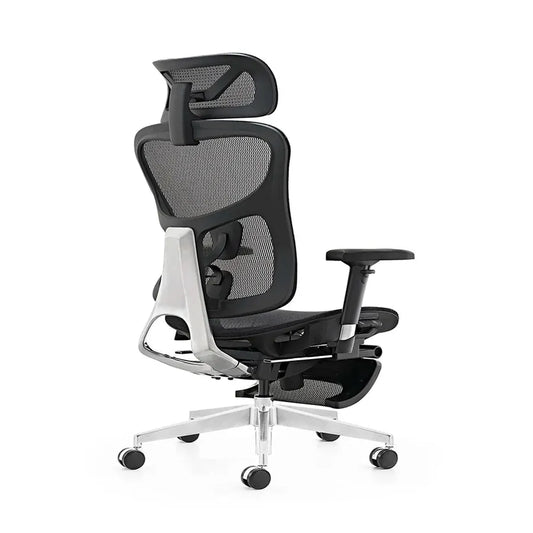 JMT-513610 Ergonomic Mesh Fabric Office Chair with PU Swivel Base for Modern Workspaces