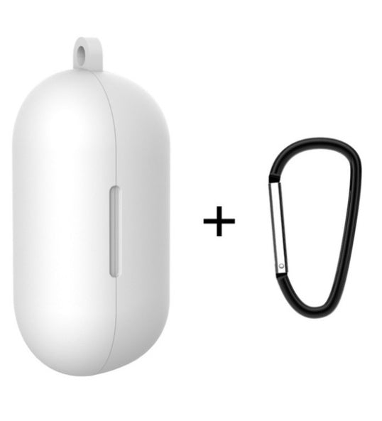 JMT-513674 Silicone Protective Cover for Haylou GT1/GT1 Plus Bluetooth Headset with Anti-Lost Buckle