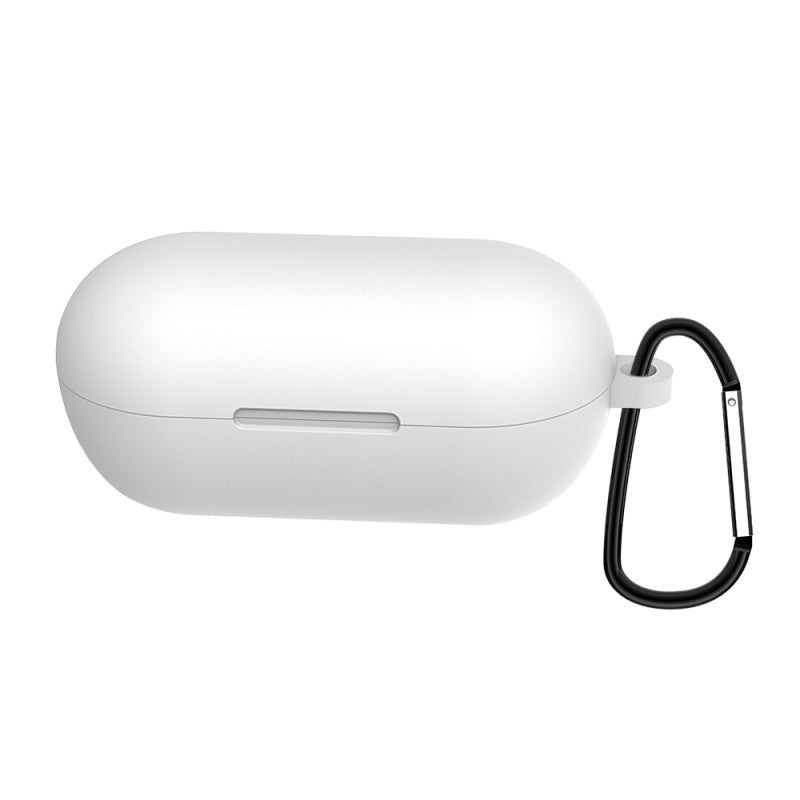 JMT-513674 Silicone Protective Cover for Haylou GT1/GT1 Plus Bluetooth Headset with Anti-Lost Buckle