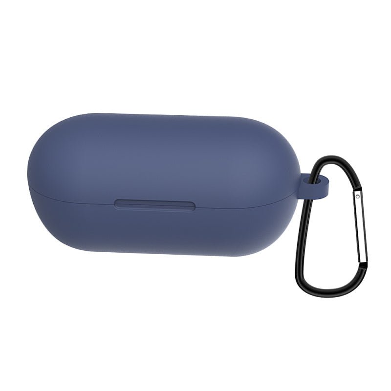 JMT-513674 Silicone Protective Cover for Haylou GT1/GT1 Plus Bluetooth Headset with Anti-Lost Buckle