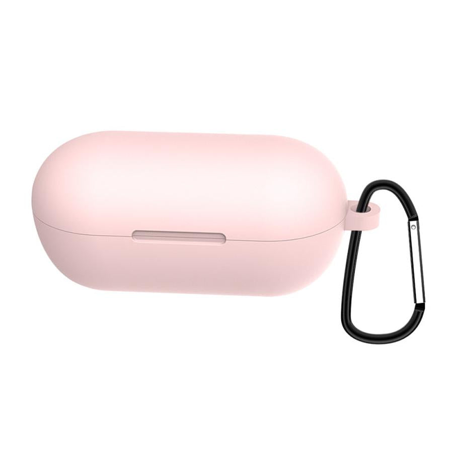 JMT-513674 Silicone Protective Cover for Haylou GT1/GT1 Plus Bluetooth Headset with Anti-Lost Buckle