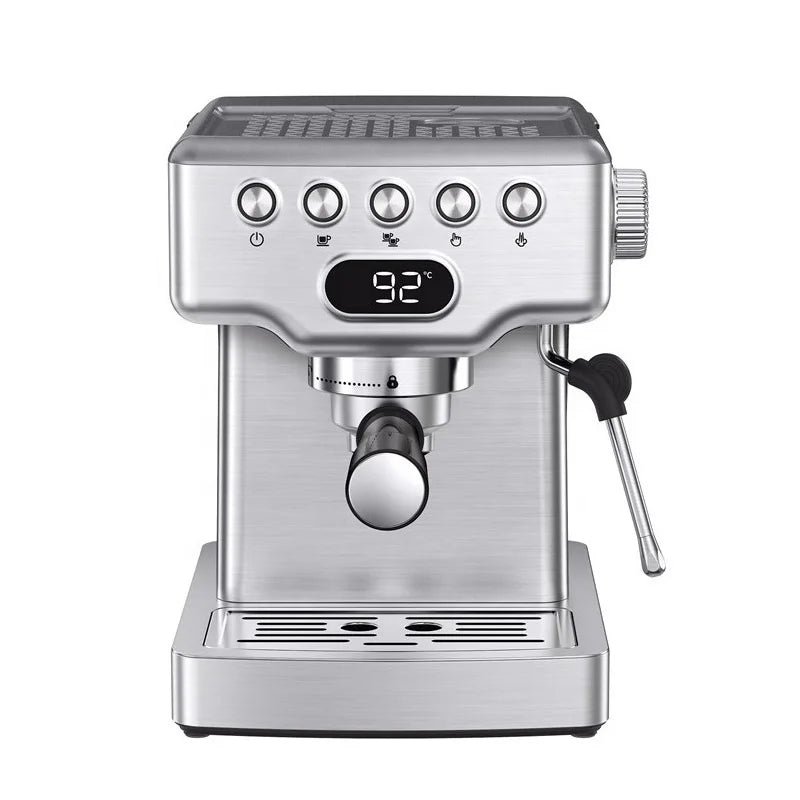 JMT-513994 19 Bar Espresso Machine with Milk Frother and Removable Water Tank for Home Coffee Preparation