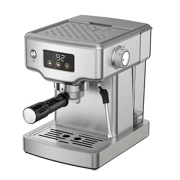 JMT-513994 19 Bar Espresso Machine with Milk Frother and Removable Water Tank for Home Coffee Preparation