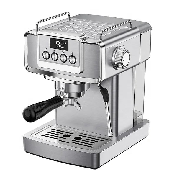 JMT-513994 19 Bar Espresso Machine with Milk Frother and Removable Water Tank for Home Coffee Preparation