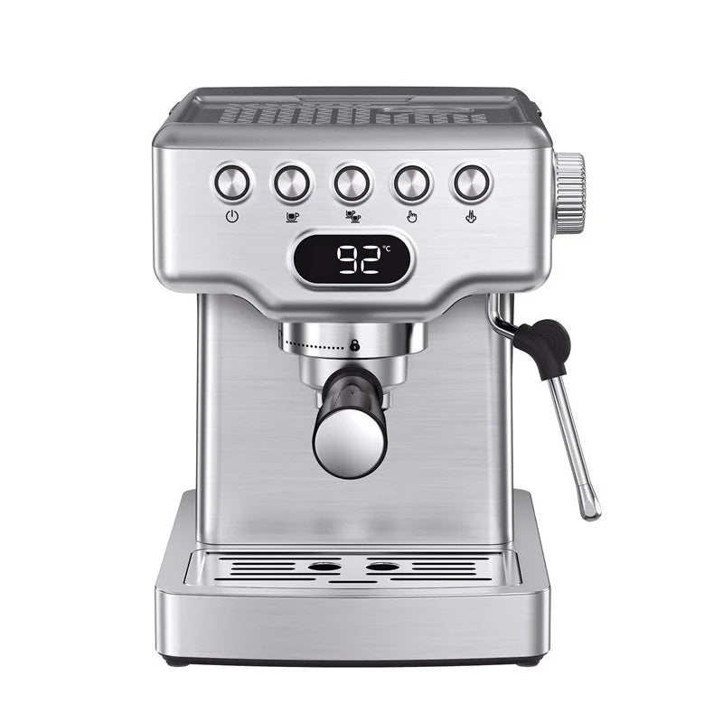 JMT-513994 19 Bar Espresso Machine with Milk Frother and Removable Water Tank for Home Coffee Preparation