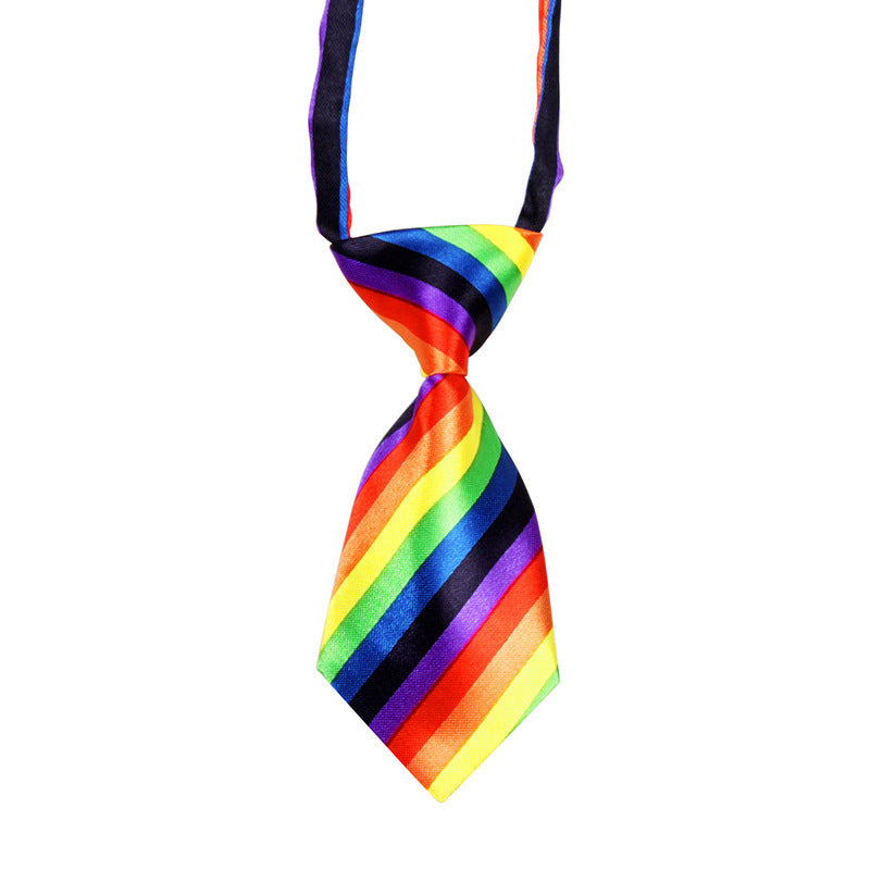 JMT-513994 Nylon Pet Bow Tie - Solid Decor Style, 10.5 x 5 cm, Ideal for Pets and Children