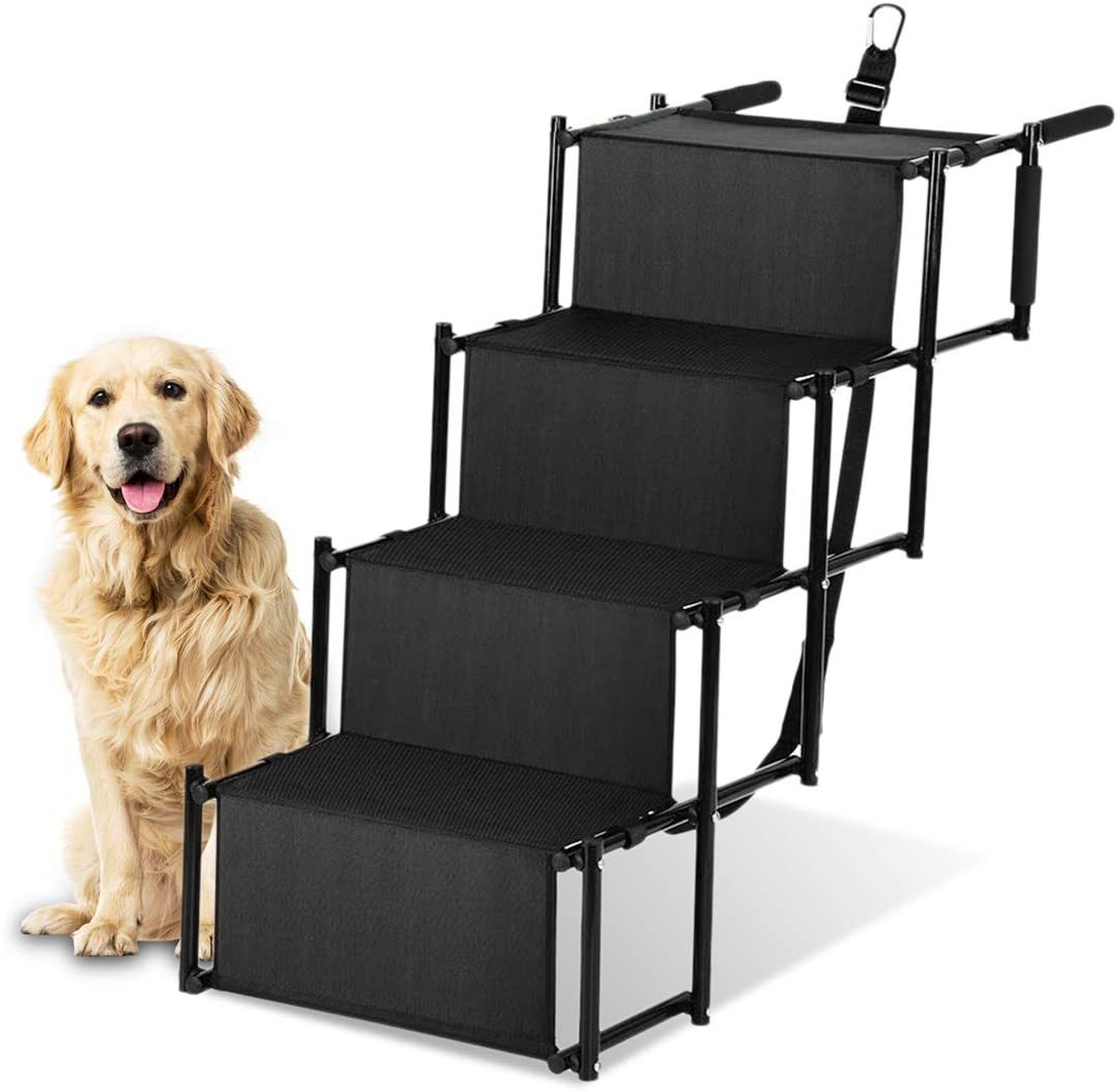 JMT-514186 Foldable Pet Dog Ramp for Easy Access to Vehicles and Furniture