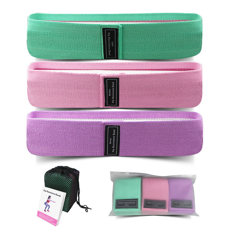 JMT-514250 Deep Squat Resistance Band Set with Hip Ring for Enhanced Flexibility and Strength Training