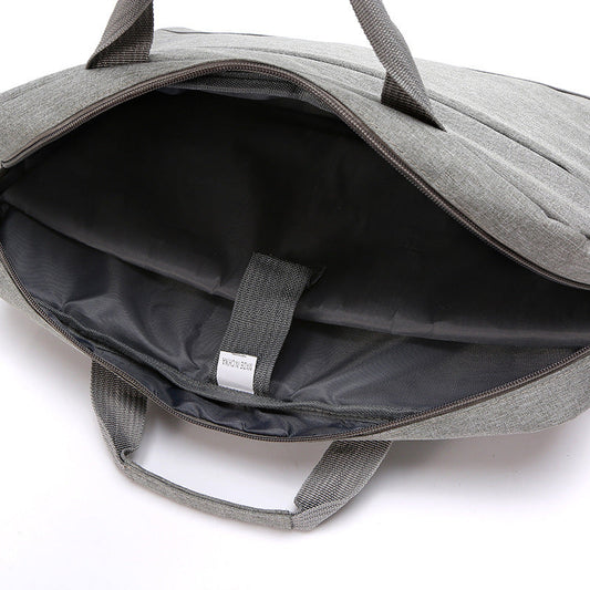 JMT-514506 Blue, Black, Gray, or Red Nylon Shoulder Briefcase for Notebook and Laptop with Multiple Pockets
