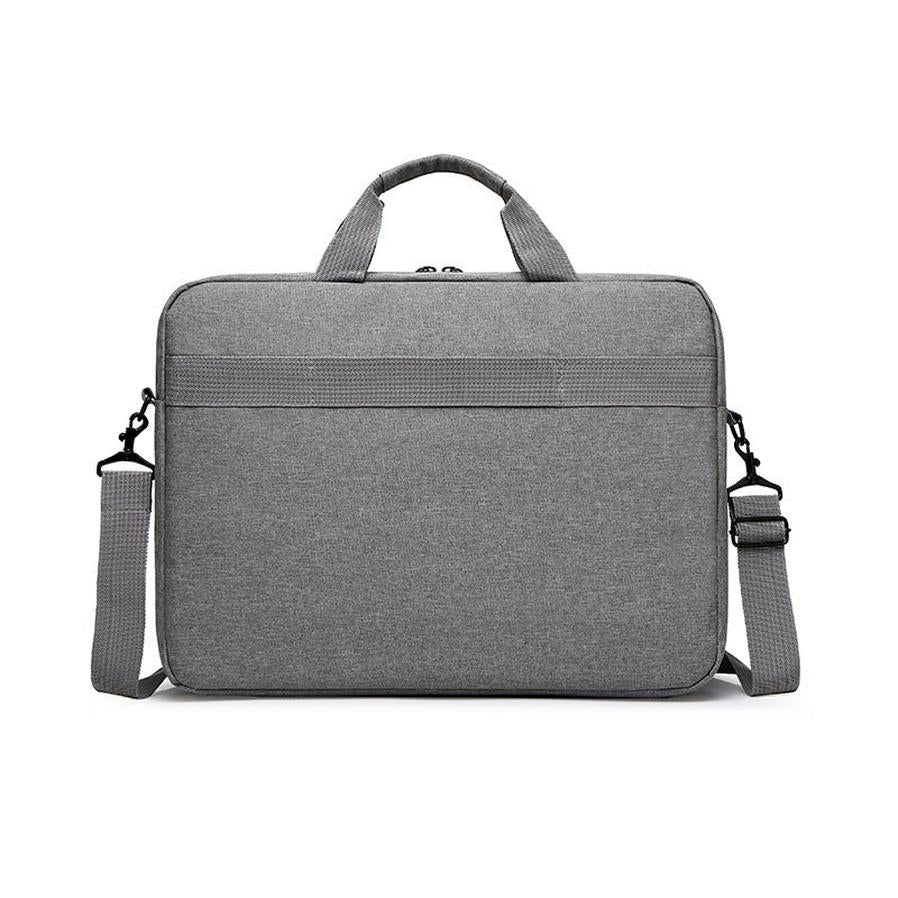 JMT-514506 Blue, Black, Gray, or Red Nylon Shoulder Briefcase for Notebook and Laptop with Multiple Pockets