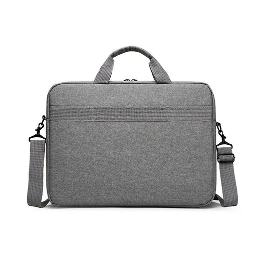 JMT-514506 Blue, Black, Gray, or Red Nylon Shoulder Briefcase for Notebook and Laptop with Multiple Pockets