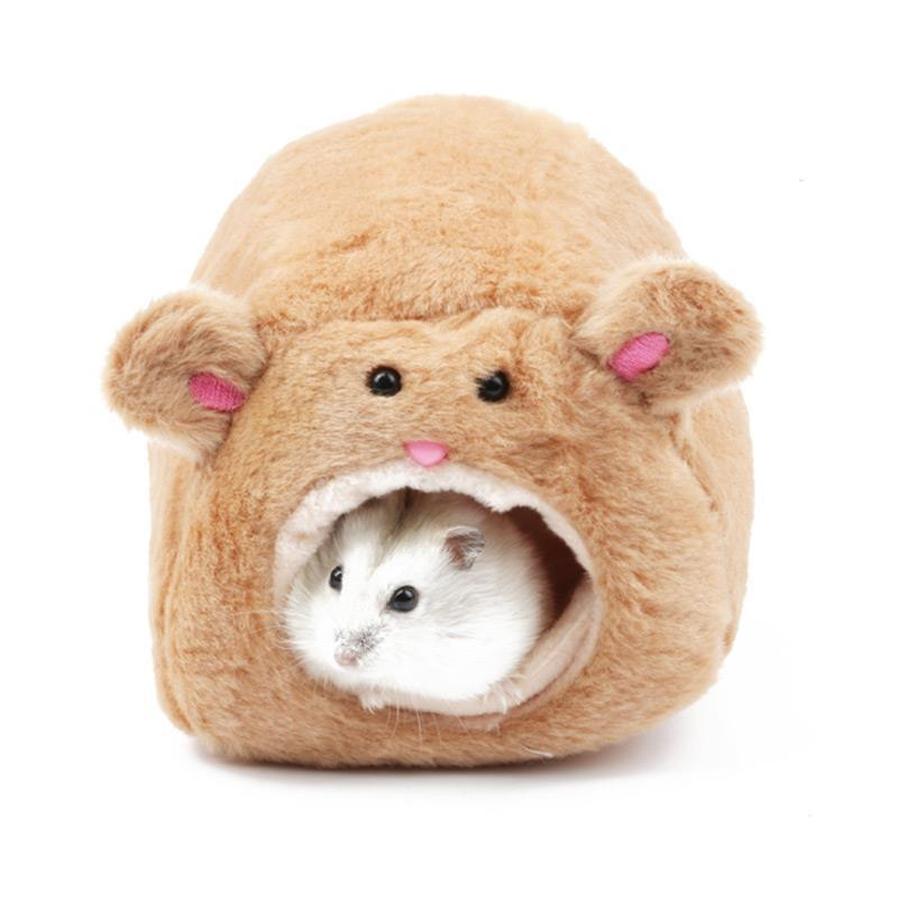 JMT-514634 Cozy Cotton Nest for Small Pets - Round and Square Options Ideal for Hamsters, Squirrels, Chinchillas, and Rabbits