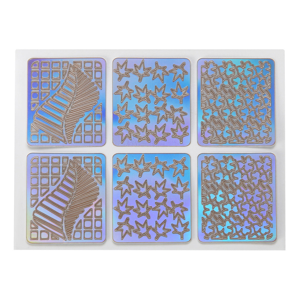 JMT-514634 Hollow Nail Art Printing Stickers for Creative Designs
