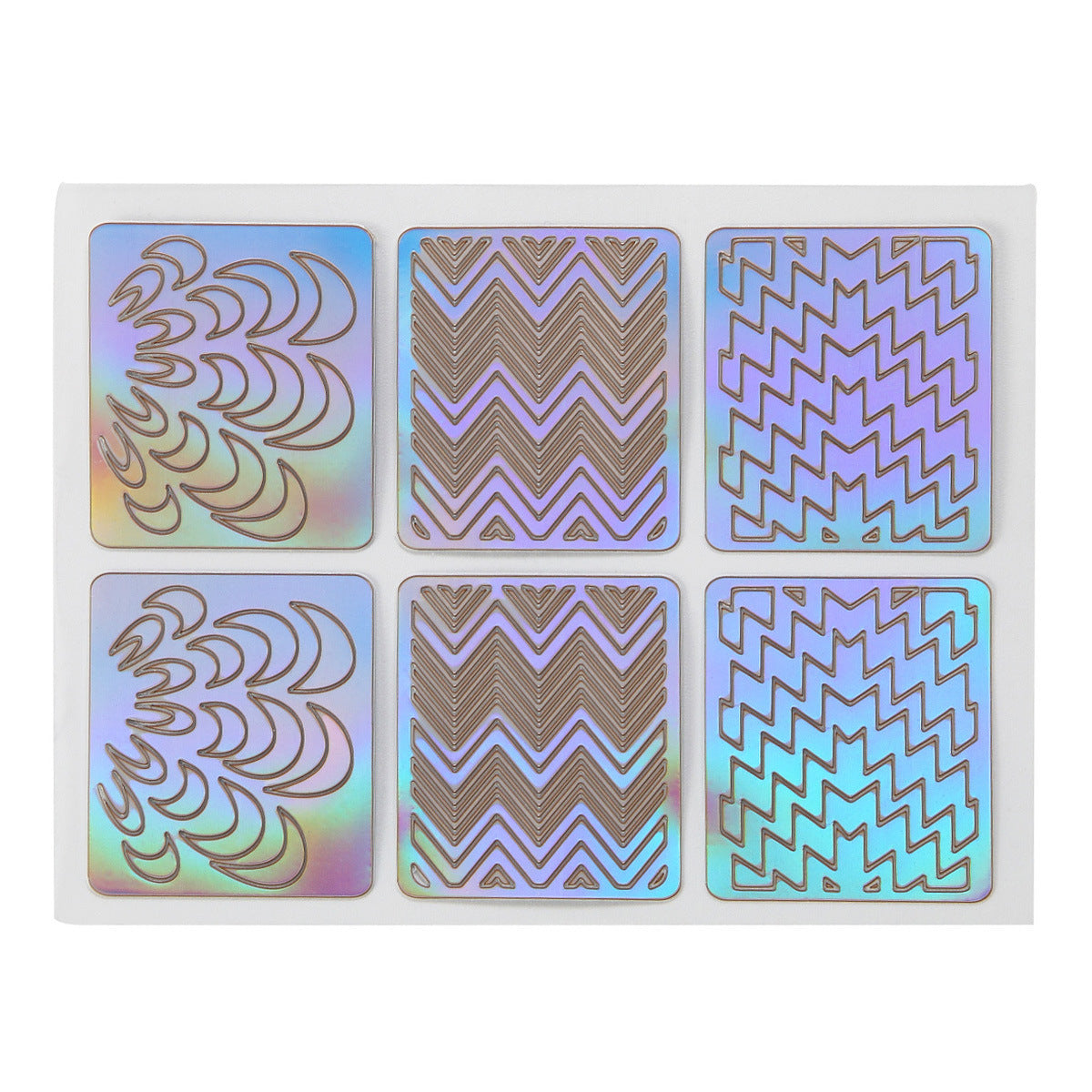 JMT-514634 Hollow Nail Art Printing Stickers for Creative Designs