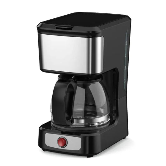 JMT-515146 Stainless Steel 5-Cup Drip Coffee Maker with Clear Water Level Indicator