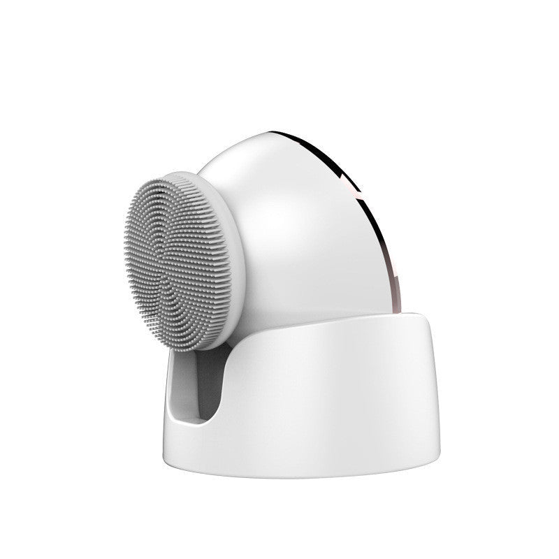 JMT-515466 USB Rechargeable Electric Silicone Facial Cleansing Device for Deep Pore Cleaning