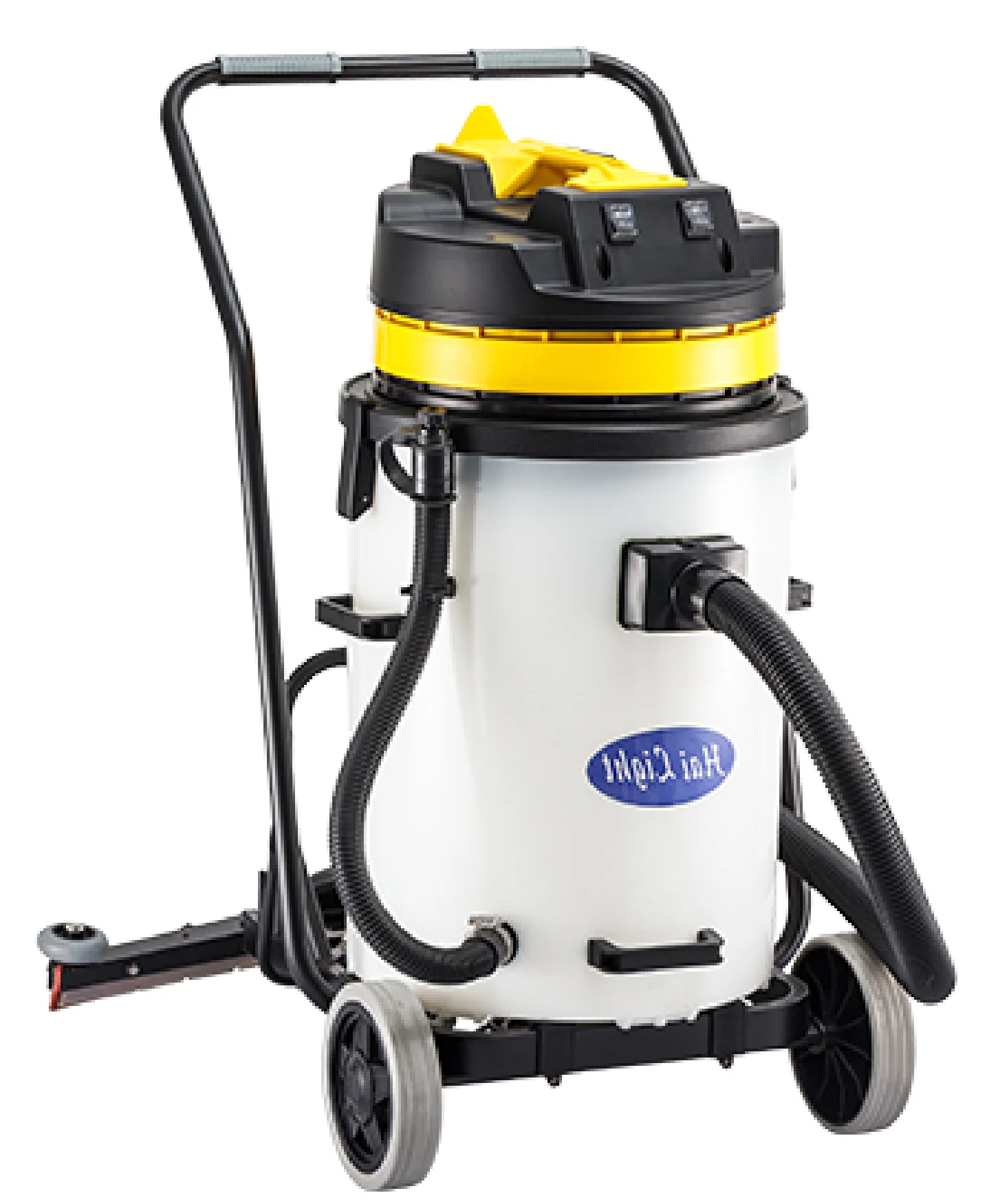 JMT-515786 2000W 60L Cyclone Wet Dry Vacuum Cleaner with Squeegee for Outdoor and Industrial Use
